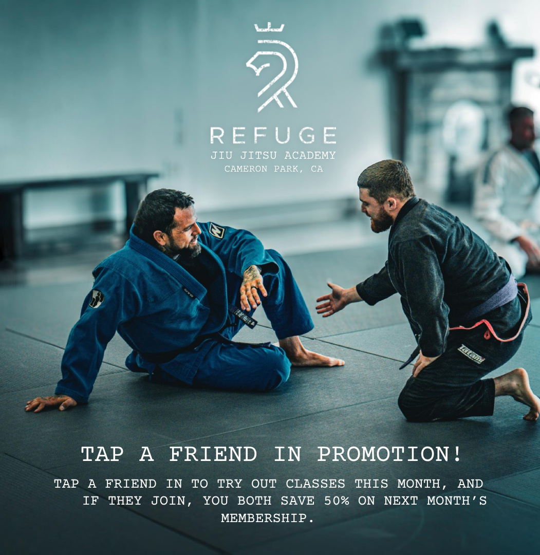 Tap A Friend Promo Extended Refuge Jiu Jitsu Academy